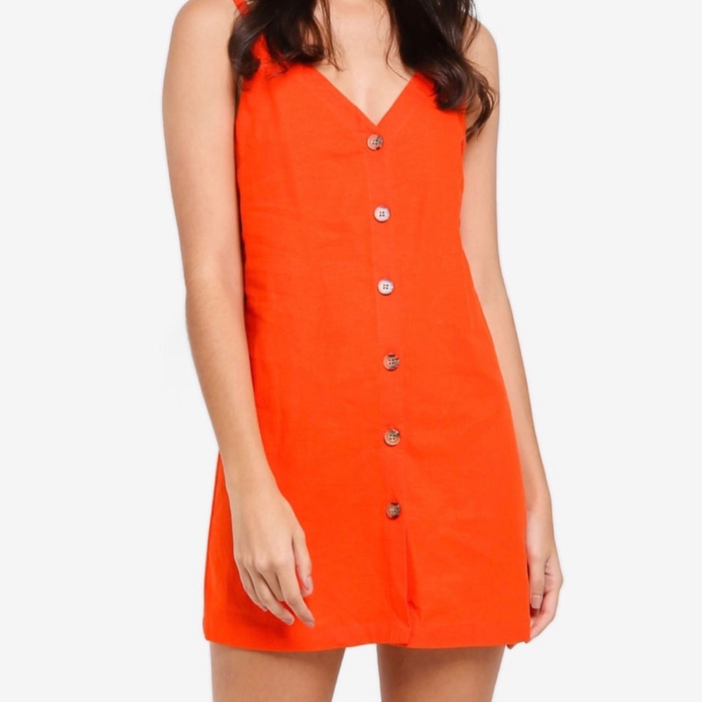 topshop linen dress Topshop - Maxi Dress - Women - Linen/Viscose - 6 US